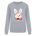 thumbnail image 4 of Birdeem Blouse Décontractée Mode Femme Mignonne Nouvel An Lapin Manches Longues Ample, 4 of 7