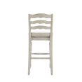 thumbnail image 2 of Tabouret de bar Hunter blanchi à la chaux, 2 of 8
