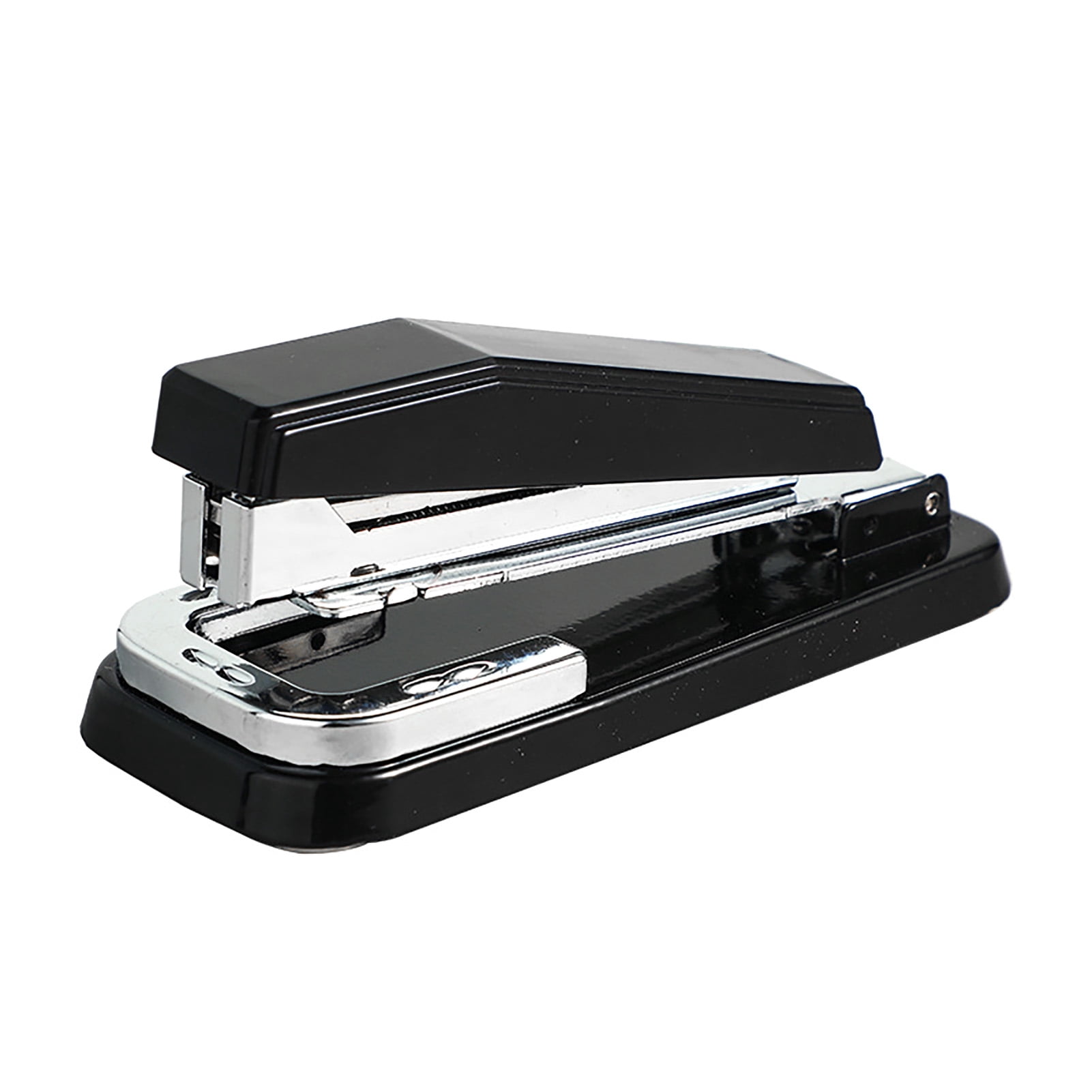 Desktop Stapler, Paper Stapler Stable Portable  for School Black