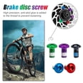 thumbnail image 2 of 12 Pcs M5x9mm Vis de Rotor de Frein à Disque Acier T25 Vélo Freins Disque, 2 of 6