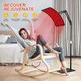 thumbnail image 4 of Floor-Standing Red Light Panel, Large Infrared Device for Full Body Wellness Support, 4 of 7