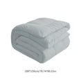 thumbnail image 4 of Dvruxg Soft Washed Microfiber Duvet Insert – Lightweight, All-Season Comforter, Breathable, Machine Washable, Gray(78.7"x90.6"), 4 of 5