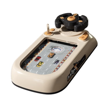 HILABEE Racing Adventure Car Steering Wheel Toy Racing Car Game for 3 Years Old Kids