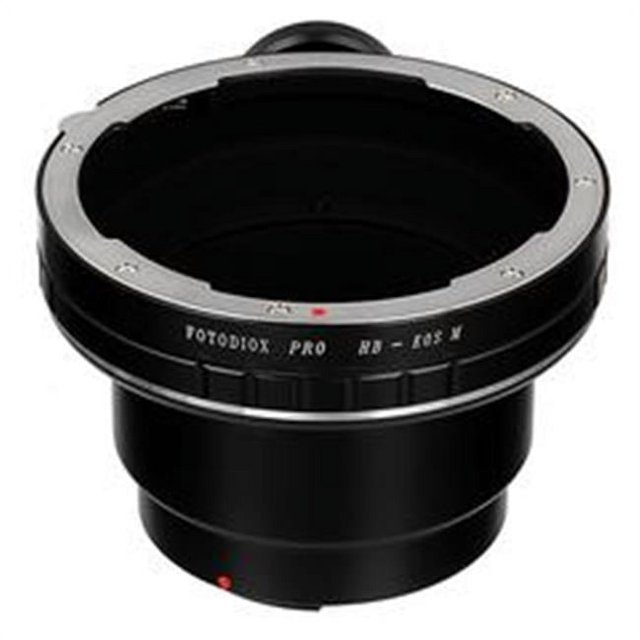 Fotodiox Pro Lens Adapter, Hasselblad V Mount SLR Lens (200/500/900/2000), Black (FX-HassyV-EOSM-PRO)