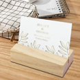 thumbnail image 4 of Modern Wooden Display Rack for Postcards and Photos Versatile Home Organizer with Sleek Minimalist Design 10PCS, 4 of 5