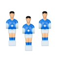 thumbnail image 3 of koolsoo 3 Pcs Table de Soccer Hommes Joueur de Baby-foot Accessoires de Table Table Joueur de Baby-foot Bleu, 3 of 8