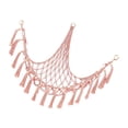 thumbnail image 1 of facefd Hamac pour Toutous Filet en Peluche Filet d'Angle Jouet Macramé Bohème Salon Présentoir Rangement, 1 of 9