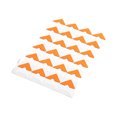 thumbnail image 1 of ZheElen 24piece Easy To Remove Vintage Corner Kraft Stickers Durability Wide Application reddish orange, 1 of 6