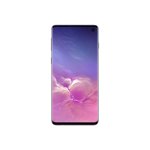 Samsung Galaxy S10 (Unlocked) - 4G smartphone - RAM 8 GB / Internal Memory 128 GB - microSD slot - OLED display - 6.1" - 3040 x 1440 pixels - 3x rear cameras 12 MP, 12 MP, 16 MP - front camera 10 MP certified refurbished - prism black