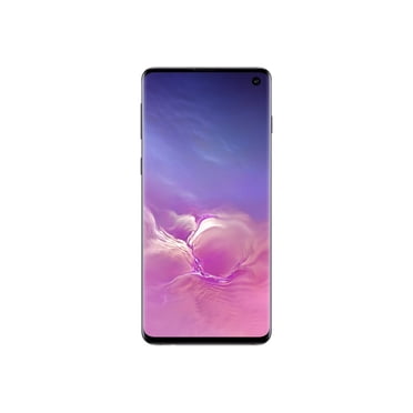 Samsung Galaxy S10 (Unlocked) - Téléphone Intelligent 4G - RAM 8 Go / Mémoire Interne 128 Go - Fente microSD - Écran OLED - 6,1 Pouces - 3040 x 1440 pixels - 3x Caméras Arrière 12 MP, 12 MP, 16 MP - Caméra avant 10 MP Remis à Neuf Certifié - prism black