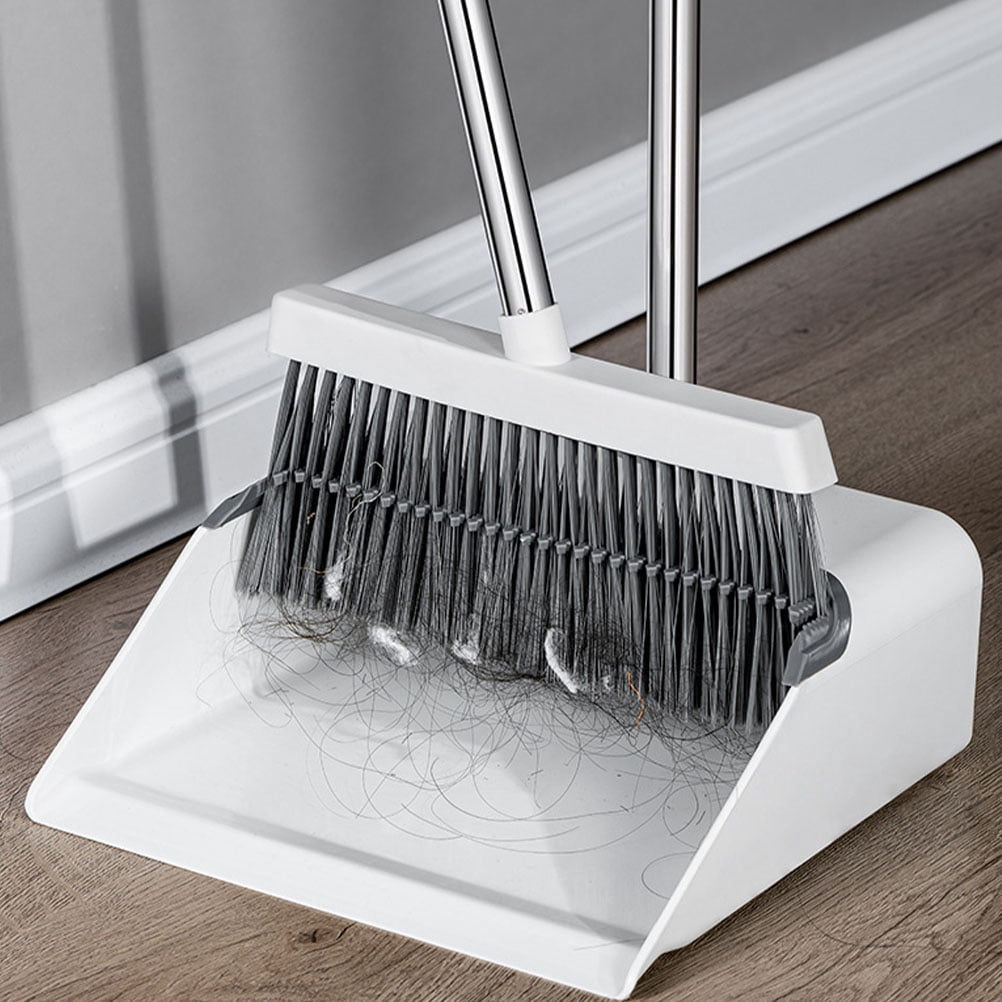 HONITANO 1Set Home Broom Kit with Assorted Colors and Stable Dustpan for Efficient Floor Cleaning