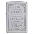 thumbnail image 1 of Prière de sérénité Zippo (28458), 1 of 3
