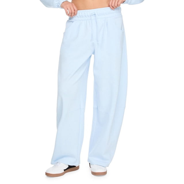 No Boundaries Women's Barrel Leg Sweatpant
