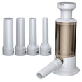 thumbnail image 2 of ABPWLY Manual Sausage Stuffer Maker, Home Kitchen Sausage Filler Tool with 4 Nozzles, for Meat Processing, 1 Set, 2 of 2