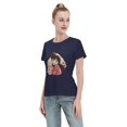 thumbnail image 4 of Women's Basic Short Sleeve T-Shirt Detective Conan Moriland, 4 of 6