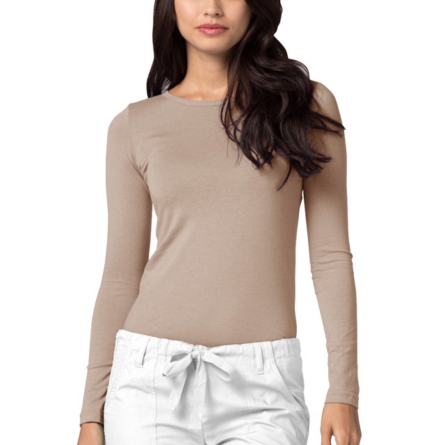 Adar sous-Couches pour Femmes - T-Shirt de sous-Couche à Manches Longues Confortable