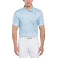 thumbnail image 1 of Ben Hogan Polo de golf à imprimé feuillage brillant pour hommes, 1 of 4
