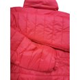 thumbnail image 4 of ITFABS Men Winter Down Jacket, Solid Color Hooded Long Sleeve Zip-Up Outer, 4 of 7