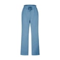 thumbnail image 3 of AherBiu Womens Joggers Sweatpants Drawstring Elastic Waisted Straight Leg Lounge Sports Pants, 3 of 5