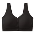 thumbnail image 1 of Front Closure Bras for Women Wireless Daily Bra Full Coverage Push Up Wirefree Bras, 1 of 1