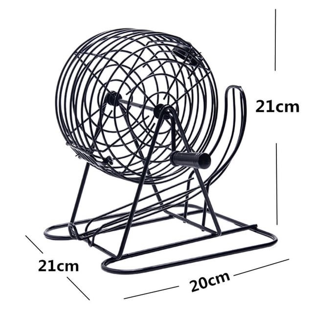 Ensemble de Machine de Jeu de Cage, Support de Base Épaissi Machine de Jeu de Cartes avec 75 Balles pour Fête de Bar