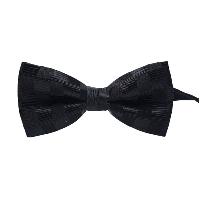 fastboy Men Colorful Pattern Formal Necktie Adult Male Business Meeting Wedding Polyester Yarn Bowtie