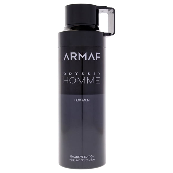 Odyssey - Homme Black par Armaf pour Hommes - Vaporisateur pour le Corps 6,8 oz