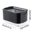 thumbnail image 2 of Soap Box Kitchen Press Cleaning Semen Box Scouring Pad Cleaning Brush Automatic Plastic Soap Box, 2 of 7