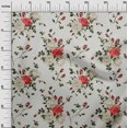 thumbnail image 2 of oneOone Silk Tabby Fabric Triangle Geometric Print Fabric By The Yard 42 Inch Wide, 2 of 5