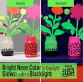 thumbnail image 3 of Folkart Neon Acrylic Paint, Yellow, 2 fl oz, 3 of 8