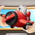 thumbnail image 1 of YANGHONGY Children's Press Puzzle Toy Car Animals Small Plane Toy, 1 of 6