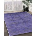 thumbnail image 3 of Ahgly Company Tapis d'Intérieur Lavables en Machine Rectangle Industriel Moderne Violet Clair, 2' x 5', 3 of 7