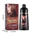 thumbnail image 3 of WIFKLSIIPG Natural 3 in One Hair Color & Care Shampoo Oil Brown Quick Dyeing Fade Hair Formula 500ML, 3 of 4
