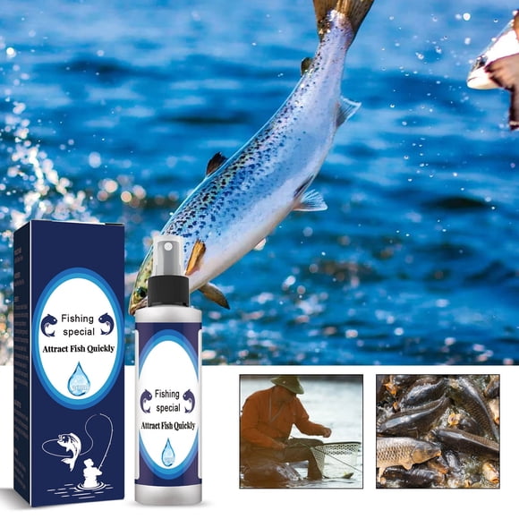 BKER Outil d'Aide à la Pêche Vaporisateur Attractif pour un Succès de Pêche Amélioré 30ml