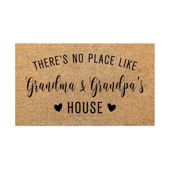 Grandparent Doormat for Home Entryway - Humorous Door Mat for Grandparents and Grandkids Indoor Entrance for Grandma Grandpa
