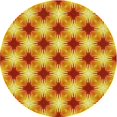 thumbnail image 1 of Ahgly Tapis de Zone Carré Transitionnel Lavable en Machine Safran Jaune, 3 Pieds Carré, 1 of 7