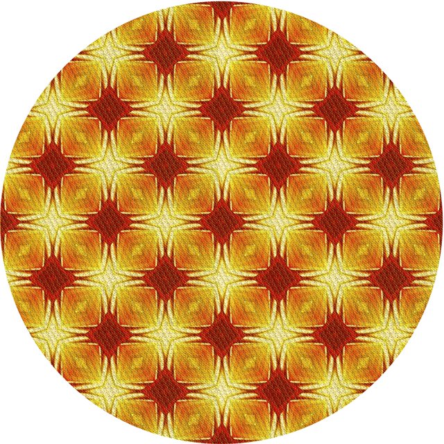 Ahgly Tapis de Zone Carré Transitionnel Lavable en Machine Safran Jaune, 3 Pieds Carré