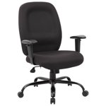 Boss Office Products B996 Chaise de travail lourde noir