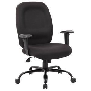 Boss Office Products B996 Chaise de travail lourde noir