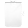 thumbnail image 4 of Shisuyan Mirror For Shower Wall Hanging Mirror Acrylic 1 Set 11.8x7.9x0.08In, 4 of 9