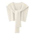 thumbnail image 2 of Women's Shawl Wrap Poncho Cape Open Front Cardigan Scarf Pashmina Shawls For Fall Winter, 2 of 6
