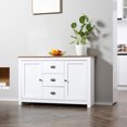 thumbnail image 2 of HOMCOM Buffet de Cuisine, Armoire avec Tiroirs, Portes et Étagères, 2 of 10