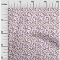 thumbnail image 2 of oneOone Georgette Viscose Red Fabric Floral Craft Projects Decor Fabric Printed By The Yard 42 Inch Wide, 2 of 4
