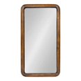 thumbnail image 1 of Kate and Laurel Pao Wood Framed Panel Wall Mirror, Rustic Brown, 1 of 2