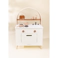 thumbnail image 1 of Coco Village Wooden Kitchen Toy Pretend Playset for Children, 1 of 42
