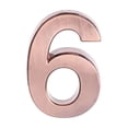 thumbnail image 2 of TopLLC Modern House Numbers Mailbox Numbers 0-9 Self-Adhesive Street Door Home Address Metal Numbers For Outside Or Inside Signs Easy Install Digital Stickers, 2 of 9