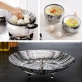 thumbnail image 3 of Stainless Steel Steamer Basket, Vegetable Steamer Basket for Instant Pot, 3 of 4