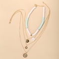 thumbnail image 3 of Becaristey Distinct Layers Choker Necklace Classic And Bohemian Shell Necklace Necklace Is Designed Figure 7, 3 of 6
