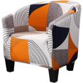 thumbnail image 1 of Armchair Cover Club Chair Cover Stretch Armchair Cover Printed MG, 1 of 7