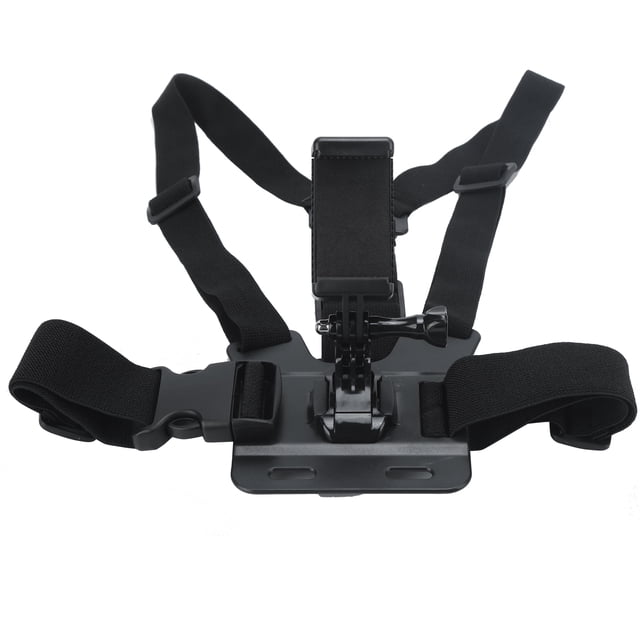Support de Sangle de Poitrine, Clip de Caméra Réglable Résistant à l'Usure pour la Navigation pour le Vélo de Montagne pour le Ski pour la Moto Tout-Terrain